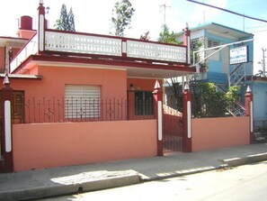 Façade de l’hébergement