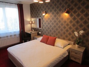 Comfort dubbelrum eller tvåbäddsrum | Sängtillbehör av högsta kvalitet och memory foam-madrasser