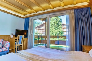 Double Room, Balcony, Annex Building | Desk, laptop workspace, cribs/infant beds, free WiFi - Hotel Trento (Pozza di Fassa)