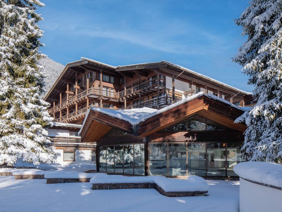 Fassade der Unterkunft