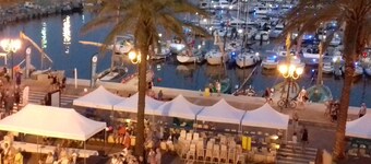 Estudio, 4 píxeles, gran vista del puerto deportivo, playa 66750 St Cyprien. 250 € semana