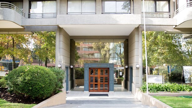 Voorkant van accommodatie