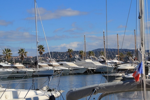 Le port de plaisance de Cavalaire