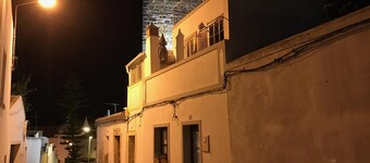 In the historic quarter typical TAVIRA house built against the fortification 