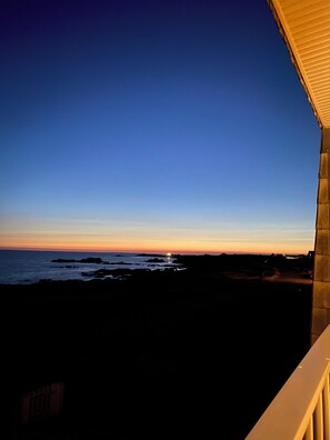 Udsigt fra overnatningsstedet