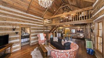 TV, fireplace, DVD player