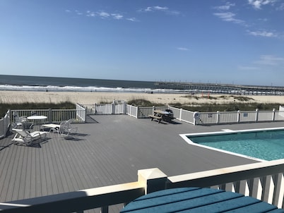 AUGUST DEALS!  Oceanfront Condo, Sleeps 4, Close to Everything!