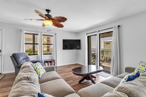 Smart TV, video games, DVD player, books