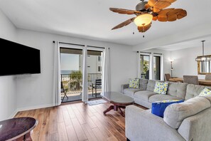 Smart TV, video games, DVD player, books