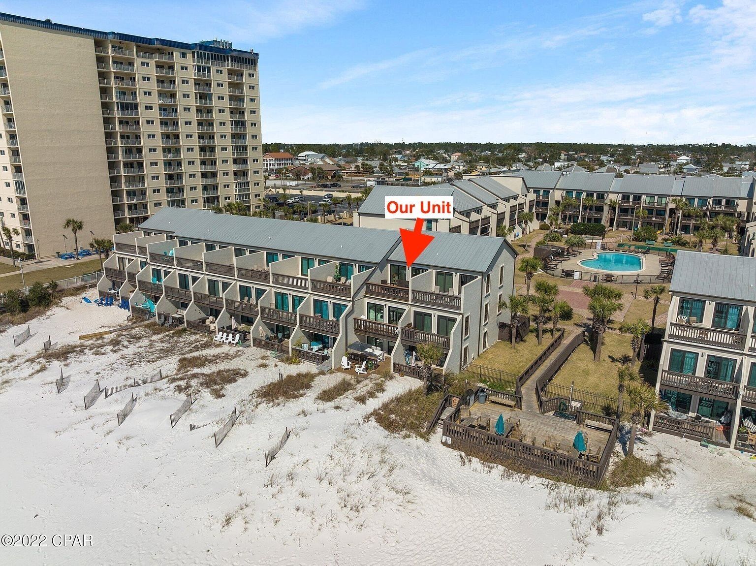 Beachfront -Largo Mar, 3 Bdr Oceanfront Townhouse/Condo w/ 4 Free Bch. Chairs🏖️