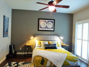 2 bedrooms, iron/ironing board, travel crib, free WiFi
