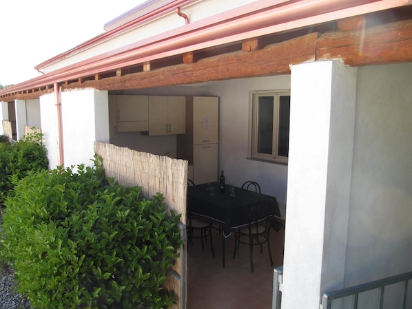 Basic Apartment, Garden View | Garden view - Camping Blumare Village (Furnari)