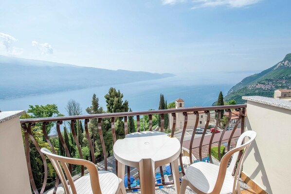 Blick von der Unterkunft