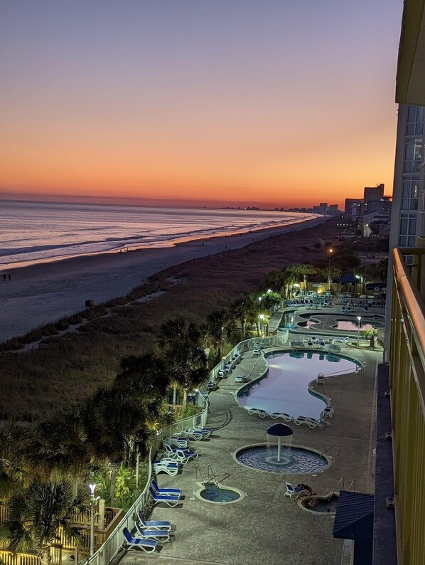 Indoor pool, outdoor pool