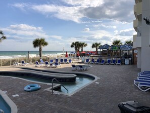 Indoor pool, outdoor pool - King Bed Studio on the beach (North Myrtle Beach)