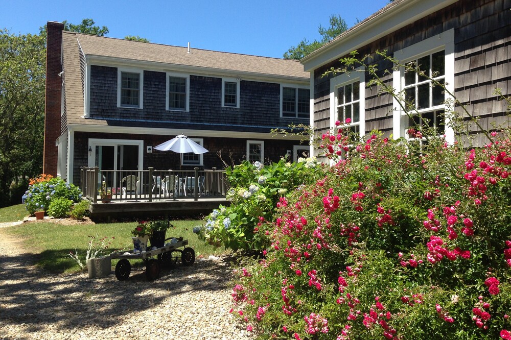 CHATHAM- REDUCED, WALK TO SANDY BEACHES, OPEN YR ROUND, BIG PRIVATE YARD, MINT!