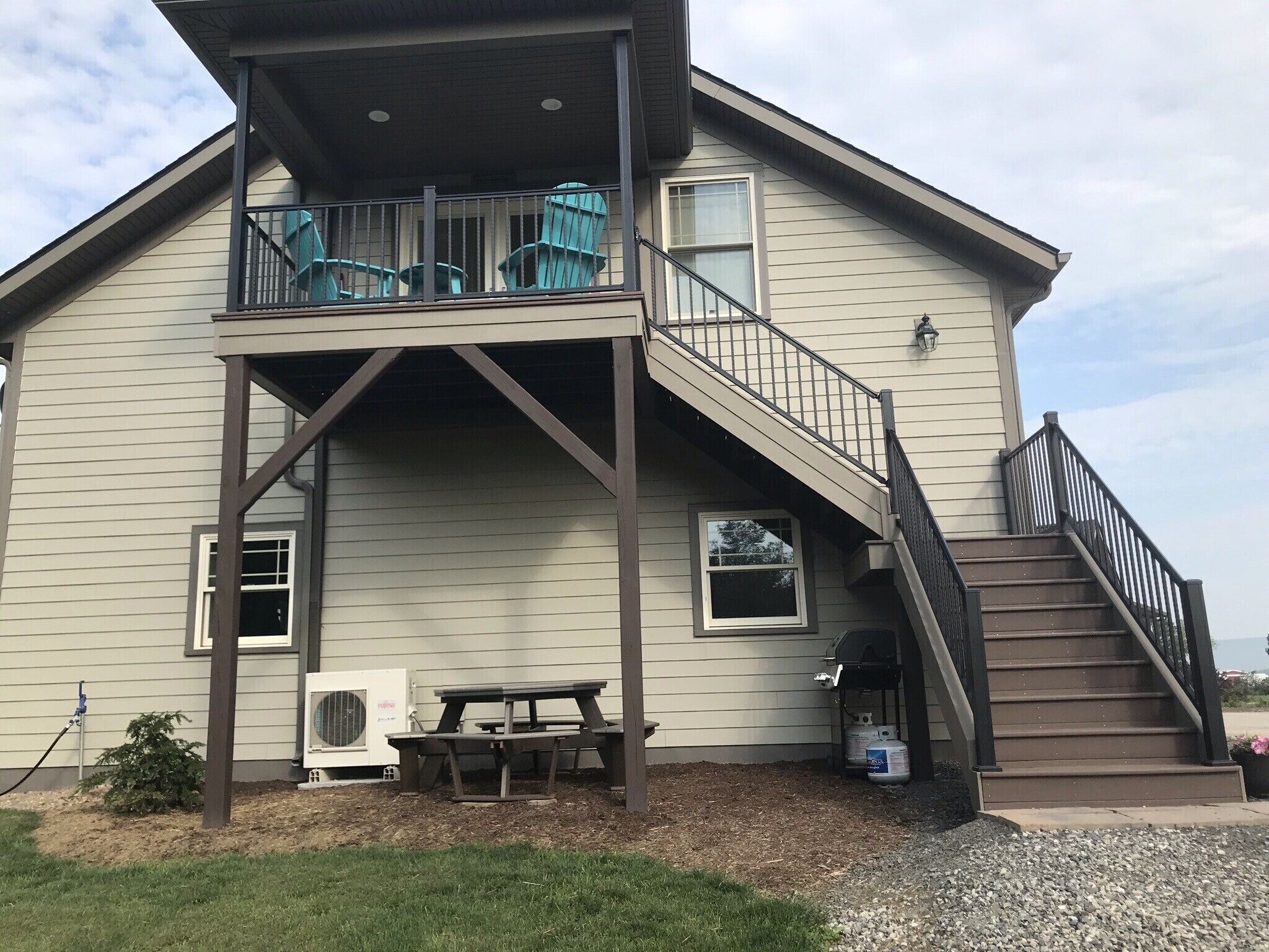 Enceinte de l’hébergement