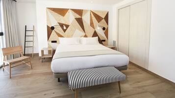 1 dormitorio, caja fuerte, tabla de planchar con plancha y wifi