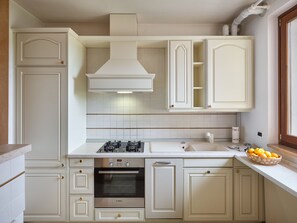 Fridge, oven, dishwasher, electric kettle
