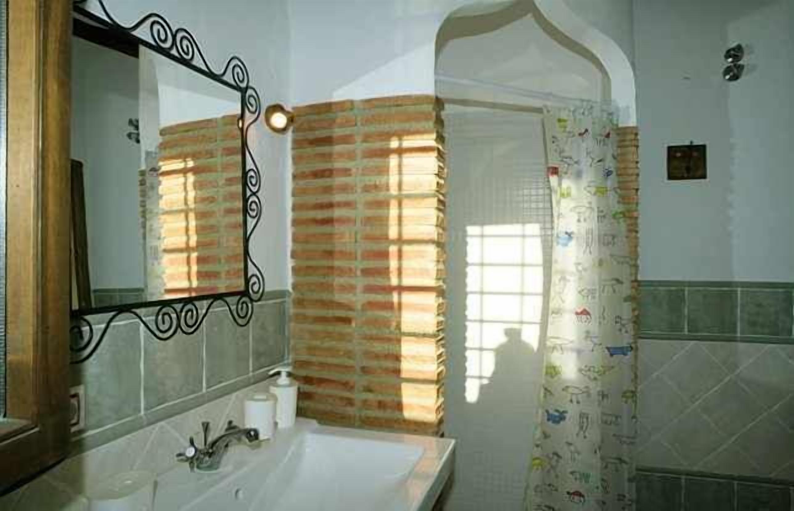 Hair dryer, towels