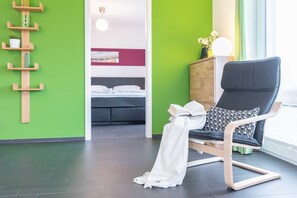 2 chambres, lit de bébé portatif, Wi-Fi