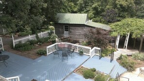 Chalet, Multiple Beds (7 BR Manor Near Appomattox and Lynchb) | Terrace/patio