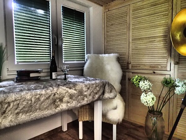 Dining - Chalet Monti romantic, vacation with dog (Harzgerode)