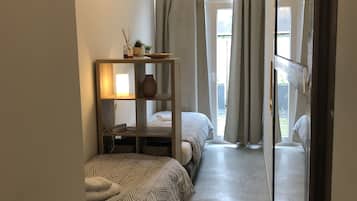 2 chambres, fer et planche Ă  repasser, Wi-Fi, draps fournis