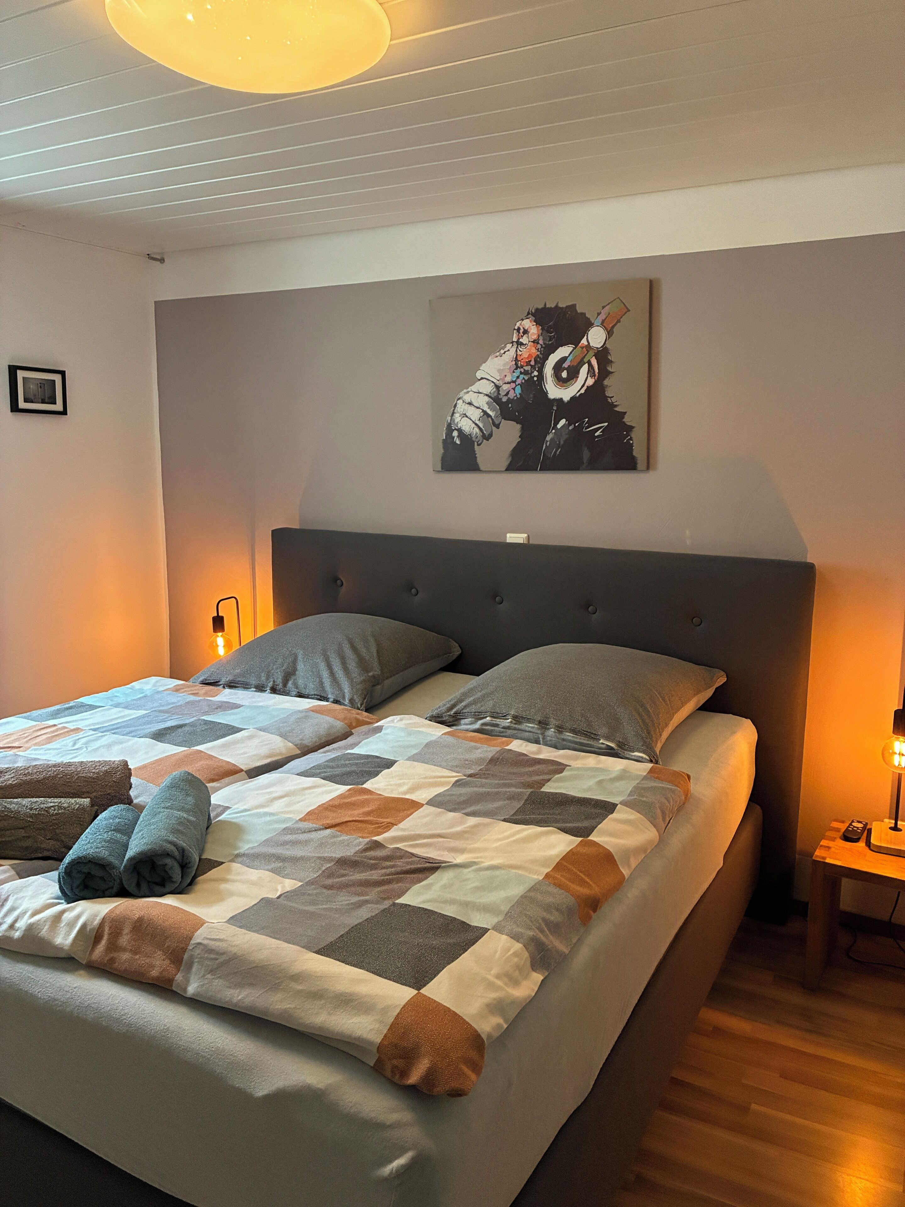2 Schlafzimmer, Bügeleisen/Bügelbrett, kostenloses WLAN, Bettwäsche