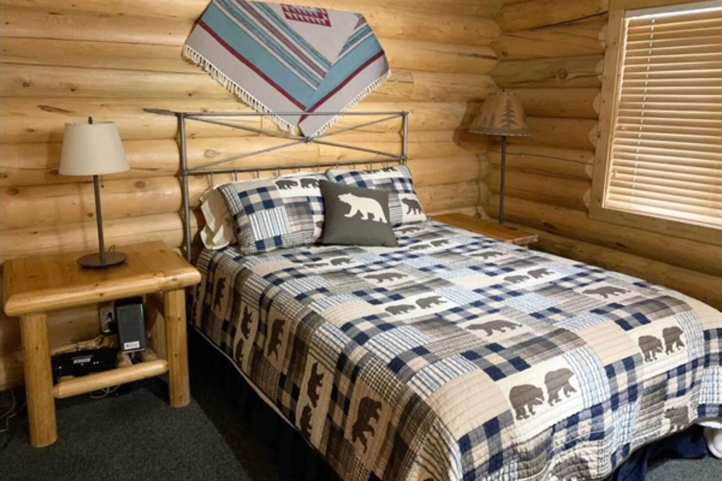 Bedroom 4 offers a cozy queen bed for a relaxing retreat.