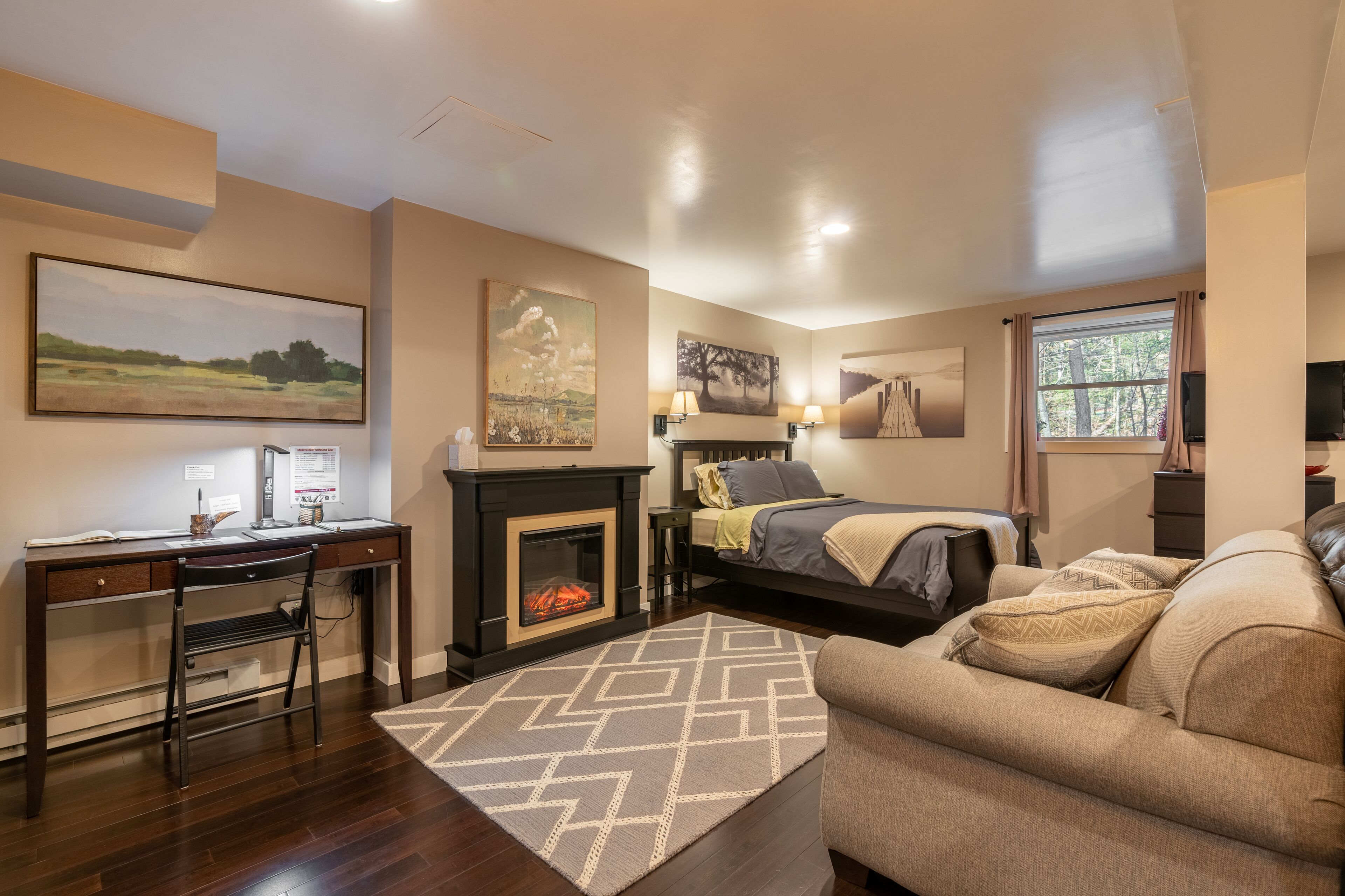 Modern Private Studio Near Lake Placid Village