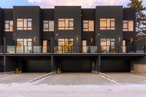 Fassade der Unterkunft