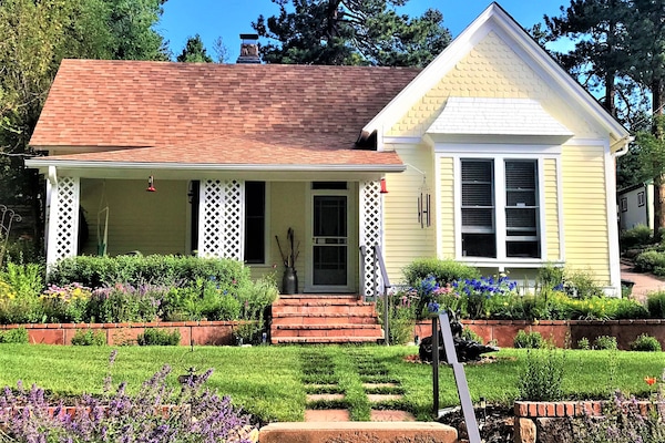 Welcome to our home,.close to the city but nestled in the Pike Natl. Forest.