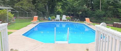 Indoor pool, outdoor pool