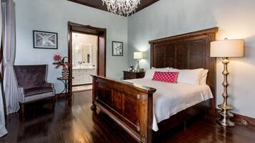 Luxury Suite, 1 King Bed, Non Smoking | Premium bedding, memory foam beds, individually decorated