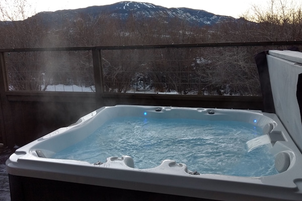 Unwind while enjoying the views from your private deck