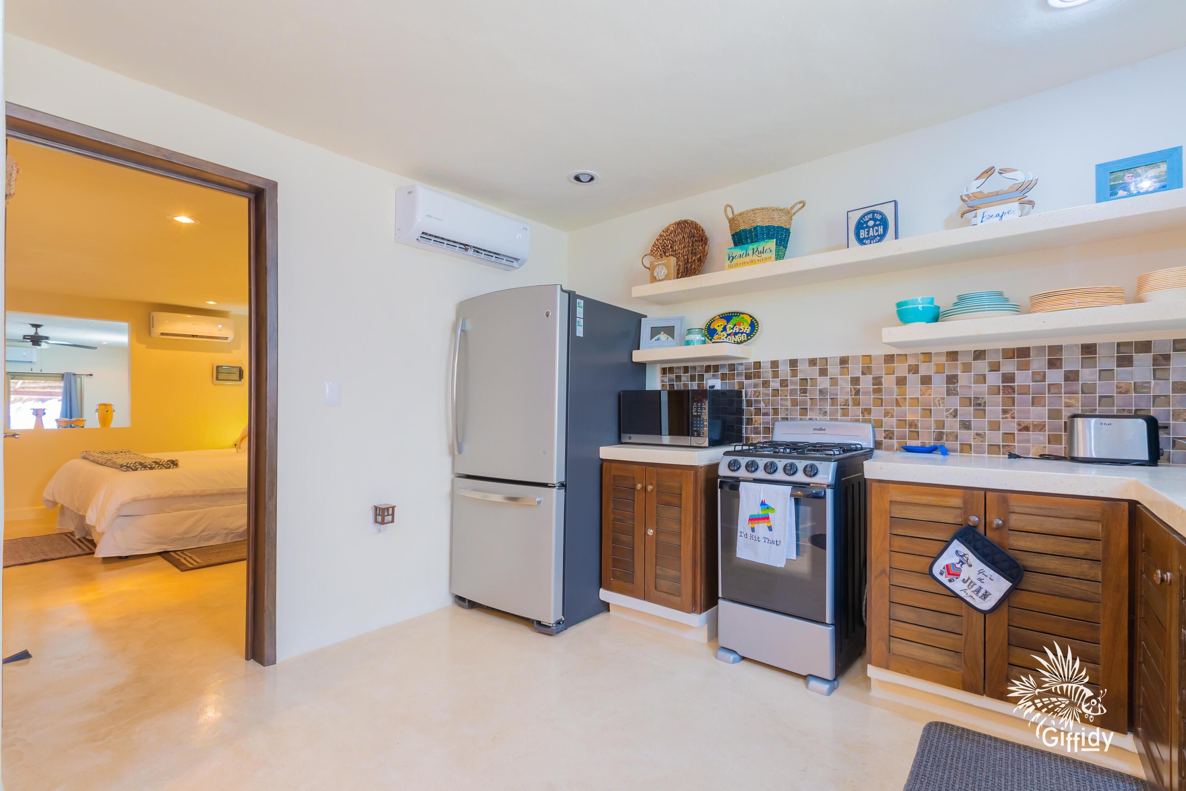 Ocean Front Condo steps away from the Caribbean Sea!