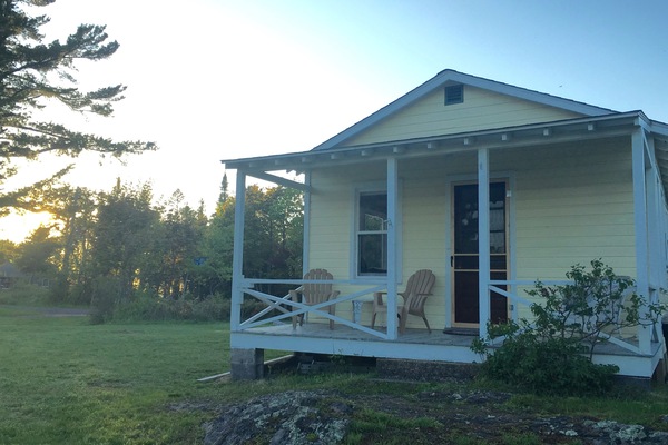 Watch the sun rise and set over Lake Superior within 200 yards(summer).