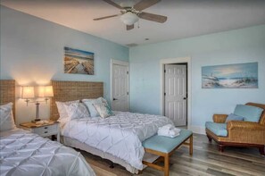 2 chambres, lit parapluie, Wi-Fi, draps fournis