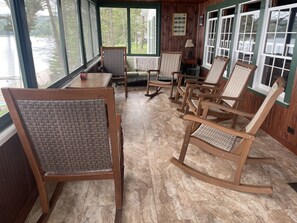Interior - Family fun at This Beautiful Lakefront Adirondack Camp (Keeseville)