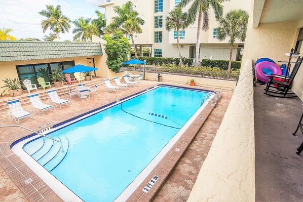 Außenpool, beheizter Pool