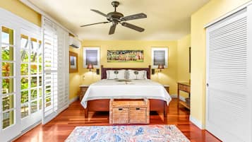 4 bedrooms, in-room safe, iron/ironing board, free WiFi