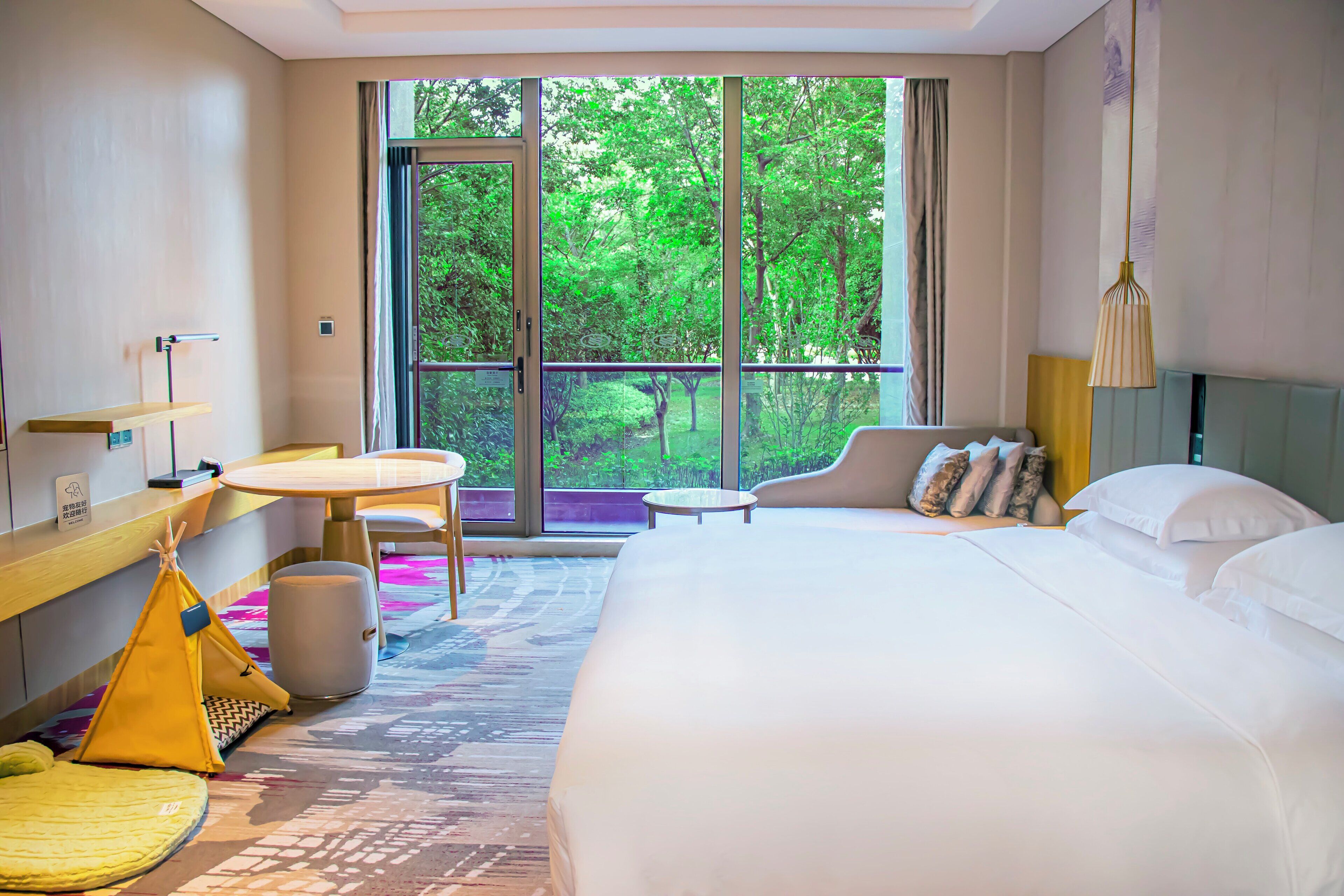 Minibar, in-room safe, desk, blackout curtains