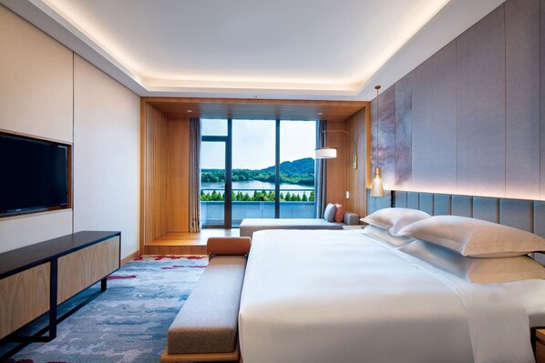 Suite, 1 slaapkamer, uitzicht op meer