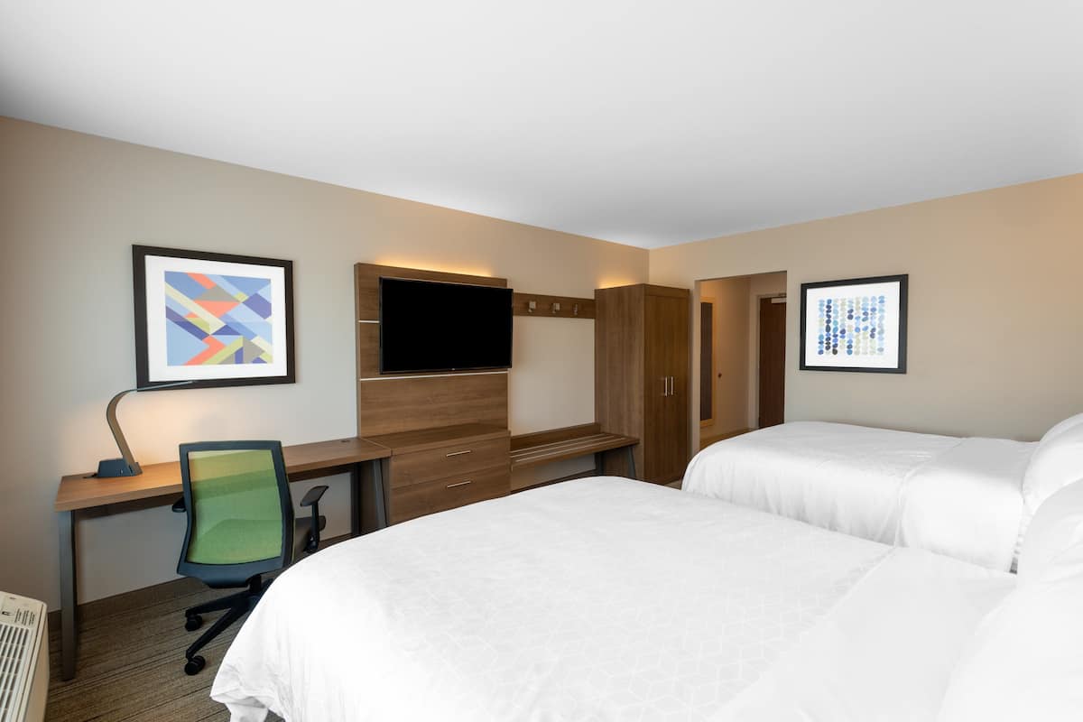 In-room safe, desk, blackout curtains, iron/ironing board
