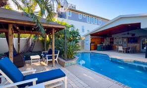 Außenpool, beheizter Pool