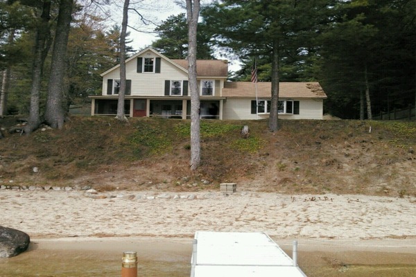 view from the lake