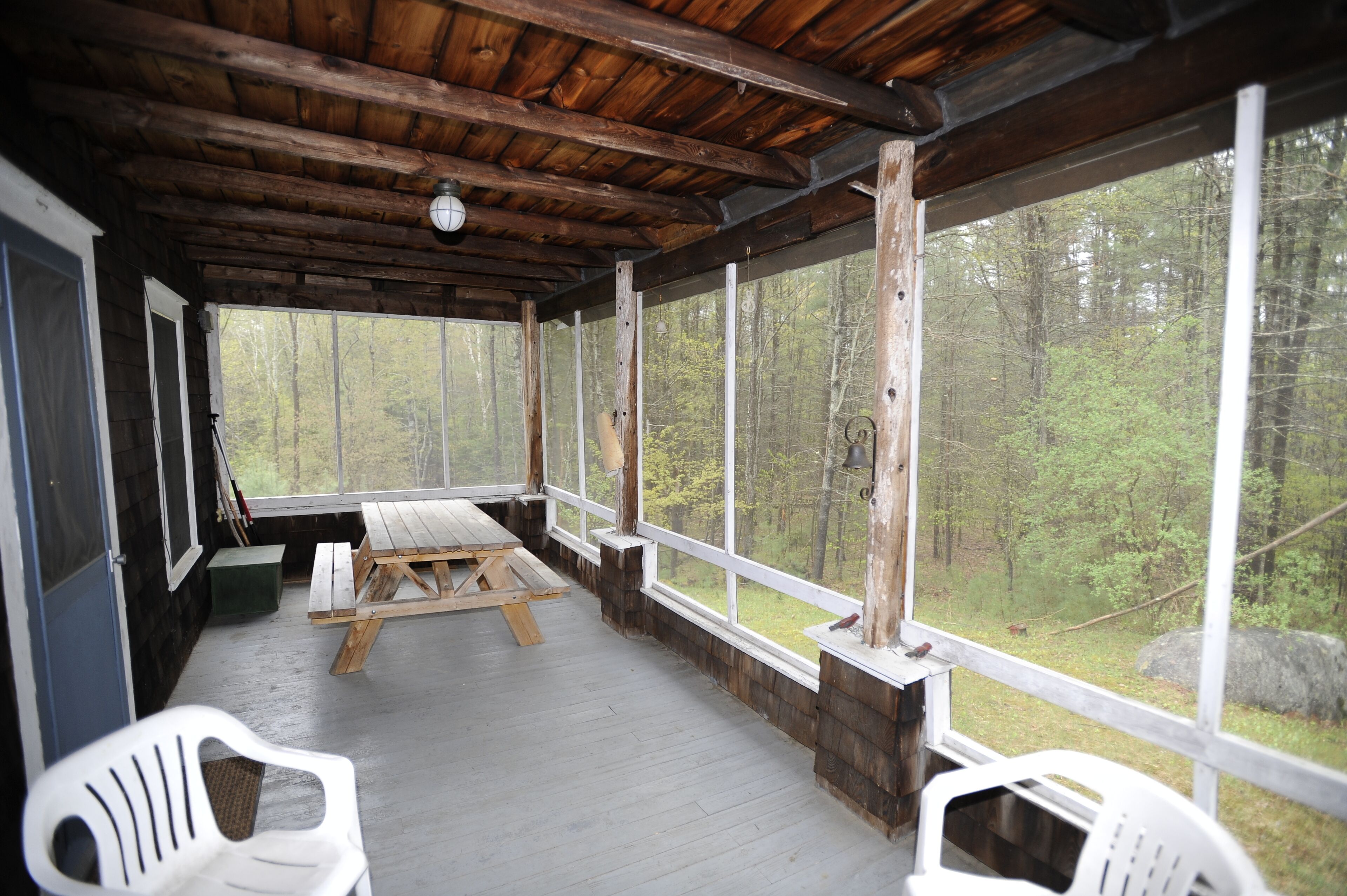 Screen porch - spacious, airy, private