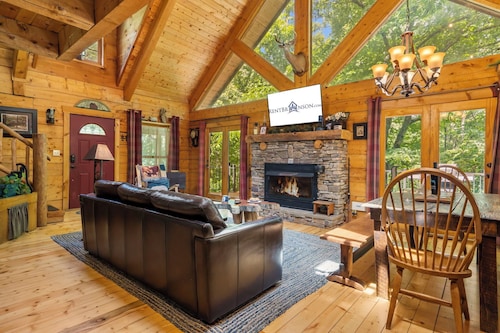 Real Log Cabin - Engleman Spruce - die Zuflucht in Tall Pines