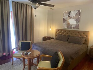 5 bedrooms, in-room safe, iron/ironing board, free WiFi